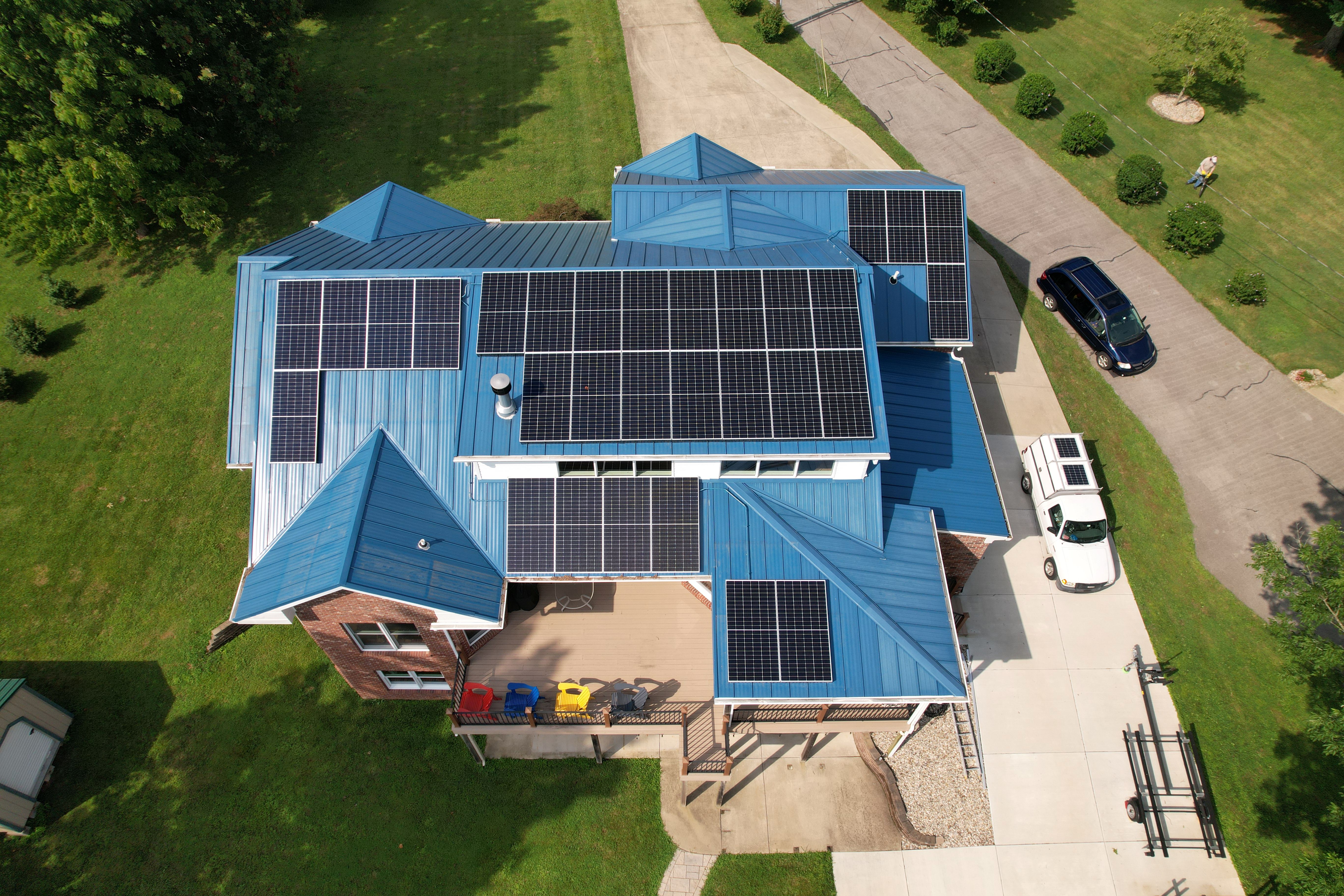 Residential solar installation